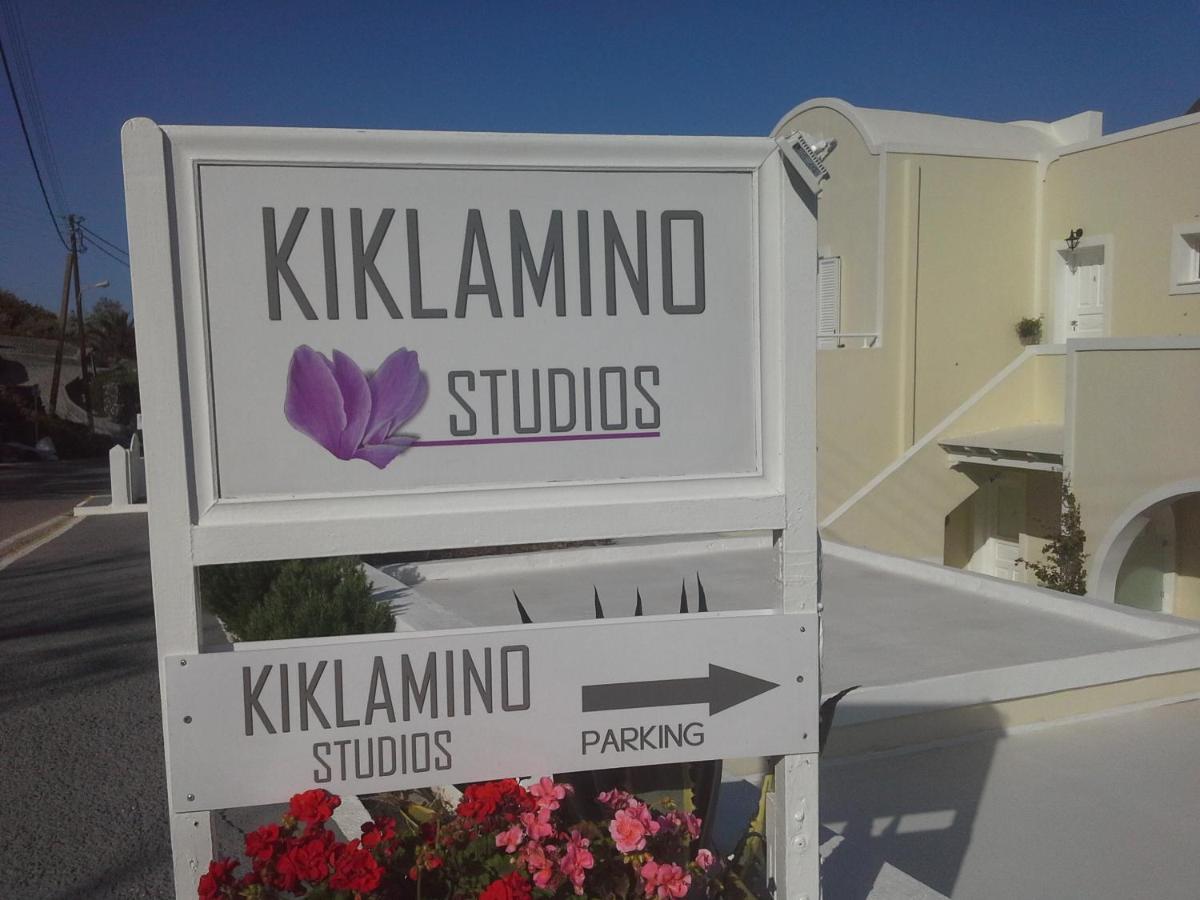 Kiklamino Sunset Studios Oia  Esterno foto